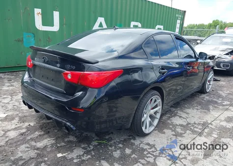 2015 Infiniti Q50 Premium/Sport z USA, uszkodzony, nr VIN JN1BV7AP2FM337093